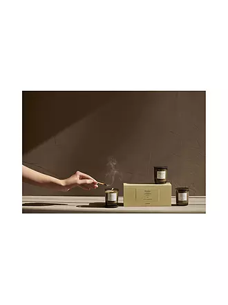 LOOOPS | Coffret cadeau de bougies parfumées 3 pièces KLASSIK | dunkelgrün